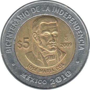 Moneda de 5 pesos / Especial