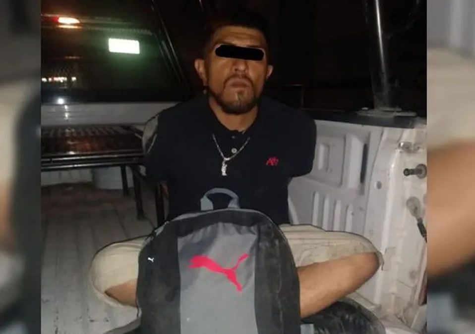 Detienen a hombre con mariguana en calles de Escobedo