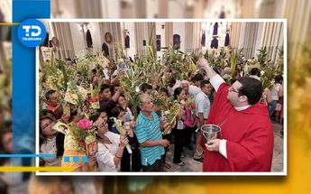 El Domingo de Ramos es el primer día de la Semana Santa.