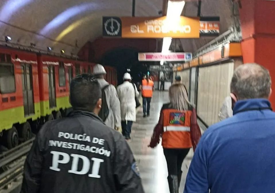 Fiscalía de CdMx investiga corto circuito en Metro Barranca del Muerto