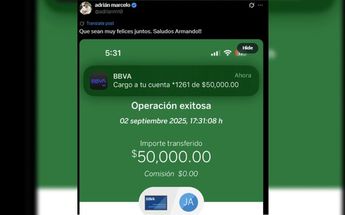 Adrián Marcelo dona 50 mil pesos