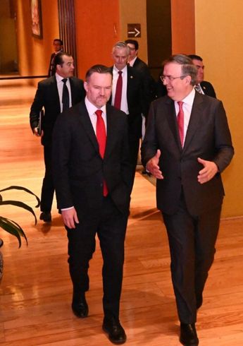 Ebrard dijo que, durante la reunión Greer, van a estar trabajando en las conversaciones sobre el T-MEC | Secretaría de Economía