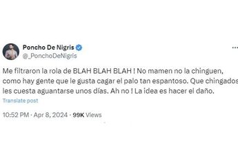 Poncho de Nigris