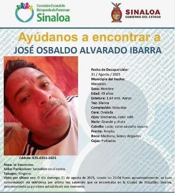 La angustia de la familia se duplica, ya que José Osbaldo viajaba en compañía de David Eduardo Soto Soto.