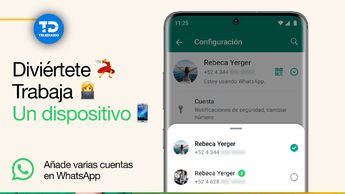 WhatsApp permite tener dos cuentas en el mismo teléfono. Foto: Especial