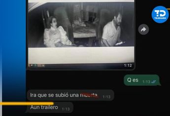 Mujer muerta y trailero Monterrey