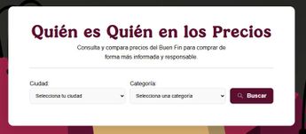 La plataforma de la Profeco permite filtrar por marca, municipio o tipo de producto | Profeco