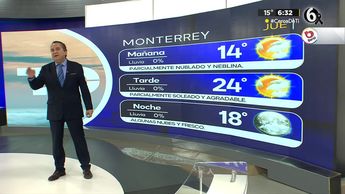 Pronóstico del tiempo para Monterrey, con  Abimael Salas - 16 de noviembre de 2023