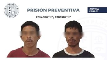 Los hermanos quedaron a disposición de las autoridades en prisión preventiva | Especial