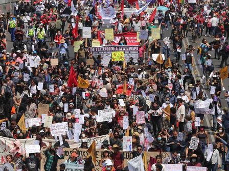 Marcha del 2 de octubre en CdMx / Javier Ríos