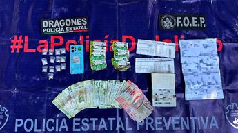 Policía estatal de Jalisco aseguro objetos relacionados con la actividad ilícita. | Policía estatal de Jalisco