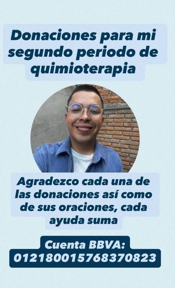 La lucha de Edwin inspira a quienes lo rodean por su perseverancia y su deseo de vivir. FOTO: Especial