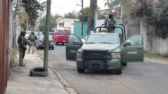 Las autoridades informaron sobre la ejecución de más cateos en Guadalupe la mañana del viernes. | Agustín Martínez