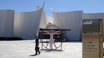 Aspecto del Museo Internacional del Barroco durante una exposición del 2021 / Agencia Cuartoscuro