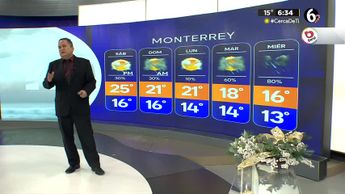Pronóstico del tiempo para Monterrey, con Abimael Salas - 01 de diciembre de 2023