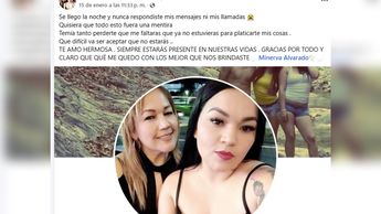Este fue lo que publicó Leslie en su Facebook. | Especial