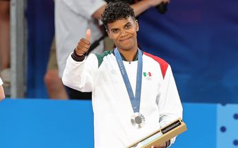 Prisca Awiti se colgó la medalla de plata en Judo, la primera en esta disciplina para la delegación mexicana / Conade