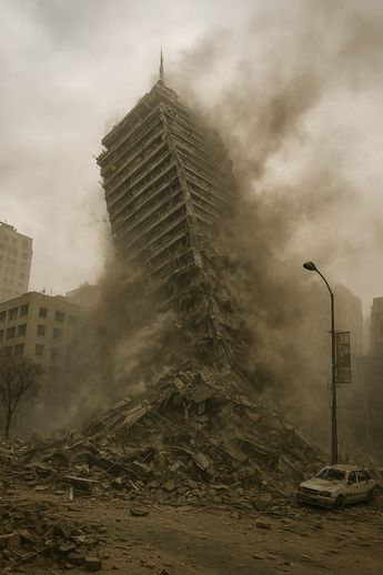 En el temblor de 1985 la Torre Latino sufrió daños como la rotura de ventanas y la caída de algunos plafones, pero su estructura resistió. (ChatGPT)