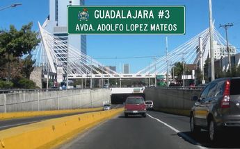 Avenida López Mateos en Guadalajara/ Especial