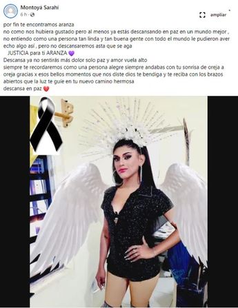 La familia de Aranza Aldanelly pide justicia. | Especial