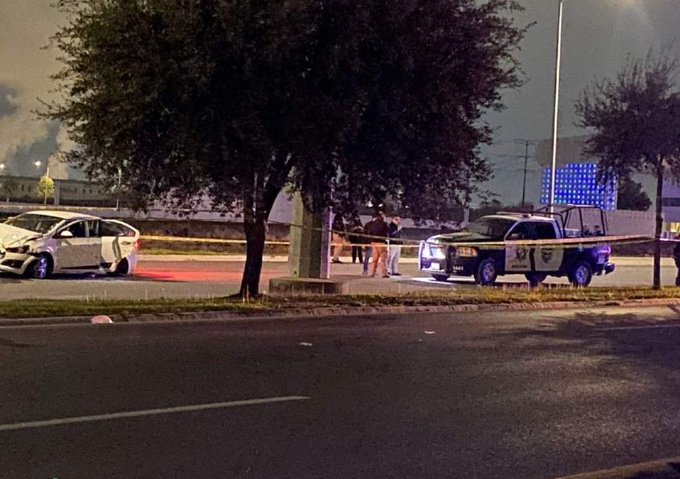 Movilización de autoridades en Apodaca por persecución y balacera. | Miranda Arias