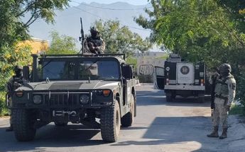 Dos cuerpos fueron encontrados en un terreno baldío en García, Nuevo León. | Agustín Martínez