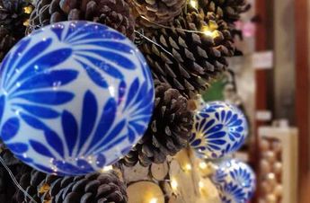 Las esferas de Chignahuapan se venden durante todo el año en los distintos talleres / Elizabeth Román