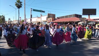 Desfile de la Revolución Mexicana en Saltillo. | Crédito: Maru Alvarado