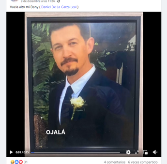 Daniel de la Garza Leal es despedido en redes sociales | Cortesía