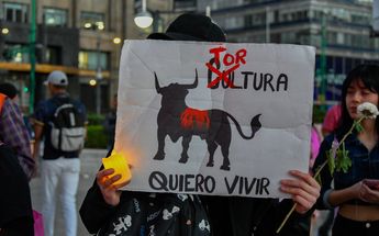 El Movimiento Animalista en Puebla ha luchado por una década porque deje de celebrarse la tauromaquia en el estado | Agencia Es Imagen