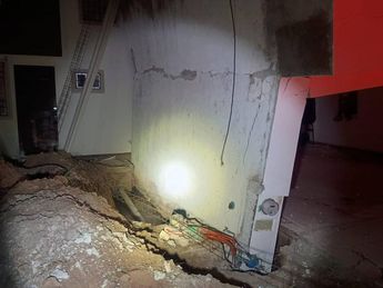 La vivienda fue declarada inhabitable