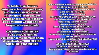 Mamá de Kim, menor que sufrió presunto abuso en kinder de Mexicali, publica mensaje en Facebook | Especial