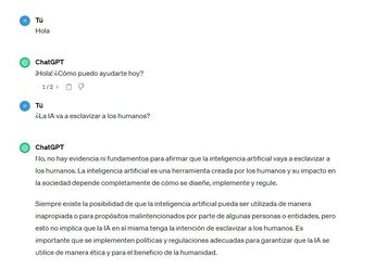 ¿La Inteligencia Artificial va a esclavizar a los humanos?