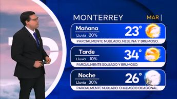Clima en Nuevo León para este martes 30 de abril