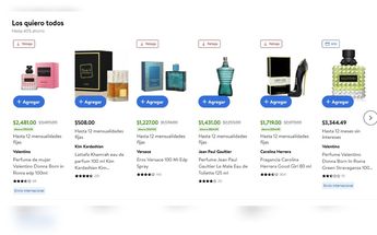 También puedes pedir perfumes en línea para comprar en Walmart. | Especial