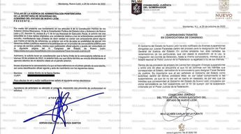 Petición de Adrián de la Garza. / Especial