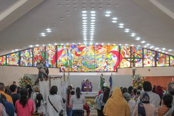 El Seminario Palafoxiano alberga las misas a la Virgen de Guadalupe en Puebla / Agencia EsImagen