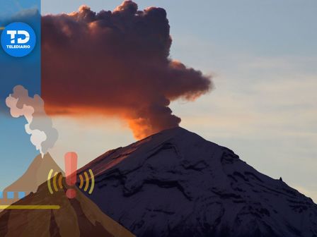 Actividad Popocatépetl 25 de junio del 2024 / Cuartoscuro