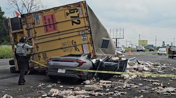El accidente ha causado un fuerte congestionamiento vehicular en la carretera Guadalajara-Zapotlanejo