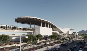 Diseño de lo que sería una de las estaciones de la Línea 6 del Metrorrey. | Gobierno de Nuevo León