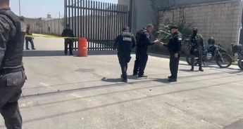 Zona donde encontraron los casquillos de arma de fuego / Pablo Núñez