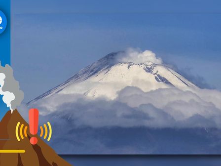 Actividad del Popocatépetl 22 de julio de 2024 / Andrés Lobato