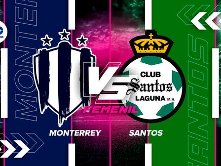 Rayadas intentará un nuevo triunfo ante Santos / TELEDIARIO