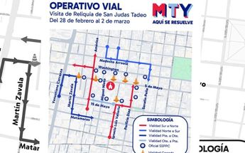Cierre vial hoy viernes 28 de febrero en Monterrey