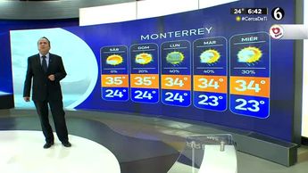 Pronóstico del tiempo para Monterrey, con Abimael Salas - 05 de julio de 2024