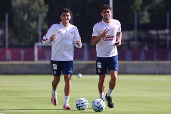 Todo parece indicar que la mayor ventaja es para Ricardo Marín debio por su reciente titularidad con Chivas | Chivas vía X
