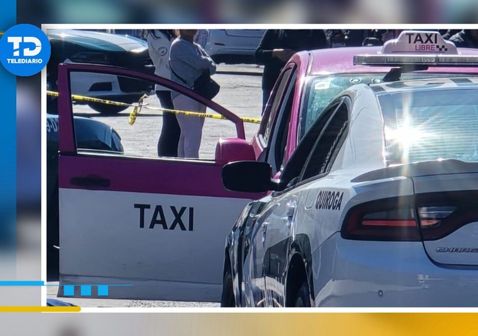 El conductor del taxi resultó lesionado | Ernesto Guzmán