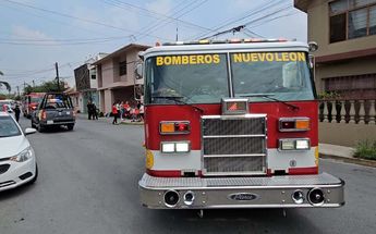 Protección Civil y Bomberos Nuevo León atendieron el hecho. | Fabricio Gallegos