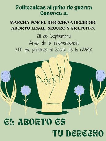 Los contingentes llegarán al mismo punto de encuentro/ Facebook Politécnicas en Grito de Guerra