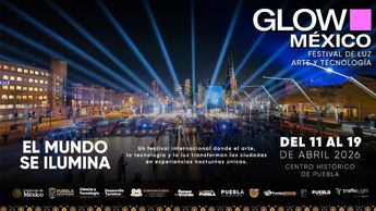 La estética neón y el arte digital protagonizan la imagen del Glow Fest, evento que llega a Puebla tras su éxito en Europa | Convenciones Puebla